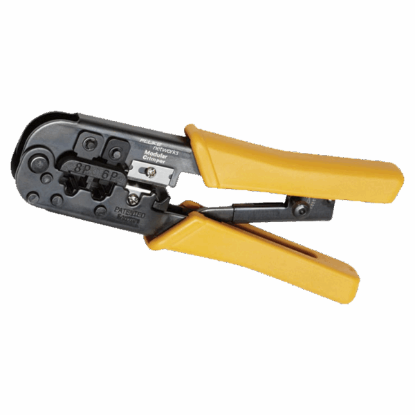 Pinzas para Terminación de Conectores RJ45 de 8 Posiciones y  RJ11/RJ12 de 4 y 6 Posiciones