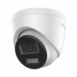 [Dual Light] Turret IP de 2 Megapixel   / Lente 2.8 mm /  Ángulo de visión 101° / 20 mts IR + 15 mts Luz Blanca / Micrófono Integrado / ACUSENSE Lite /  Exterior IP67 / PoE / dWDR / H.265+ / ONVIF
