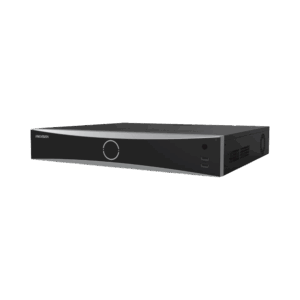 [Acusearch] NVR 12 Megapixel (4K) / 16 canales IP / 16 Puertos PoE+ / AcuSense (Evita Falsas Alarmas) / Reconocimiento Facial / 4 Bahías de Disco Duro / Switch PoE 300 mts  / HDMI en 4K / Alarmas I/O