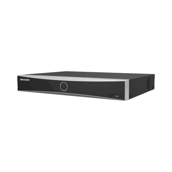 [Acusearch] NVR 12 Megapíxel (4K) / 4 canales IP / 4 Puertos PoE+ / Reconocimiento Facial / AcuSense (Evita Falsas Alarmas) / 1 Bahías de Disco Duro / HDMI en 4K / 300 Metros PoE Modo Extendido