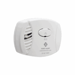 Alarma de monóxido de carbono (CO) enchufable con bateria de respaldo