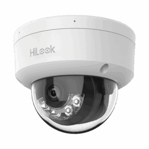 [Dual Light] HiLook Series / Domo IP de 4 Megapixel / Uso en interior / Lente 2.8 mm / 20 mts IR + 20 mts Luz Blanca / Micrófono Integrado / ACUSENSE Lite / PoE / dWDR / H.265+ / ONVIF