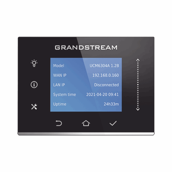 Conmutador IP-PBX para hasta 1000 usuarios y 150 llamadas simultaneas, 4FXO, 4FXS, solución para PyMEs