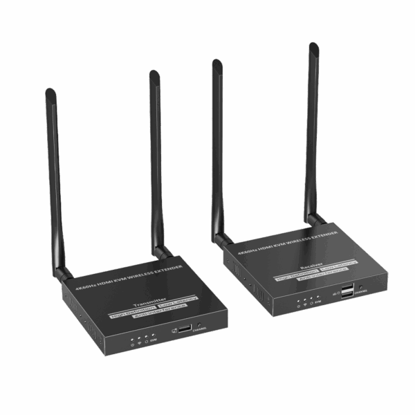Kit Extensor Inalámbrico | 4K@60Hz | Transmisión hasta 50m | Transferencia IR | Emparejamiento SSID