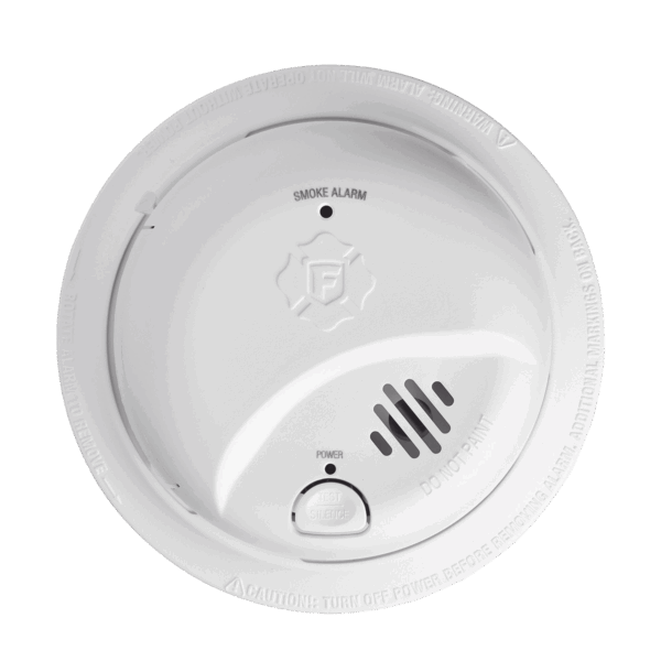 Detector de Humo Autónomo, No Requiere Panel, Con Botón para Silenciar, Sensor por Ionización