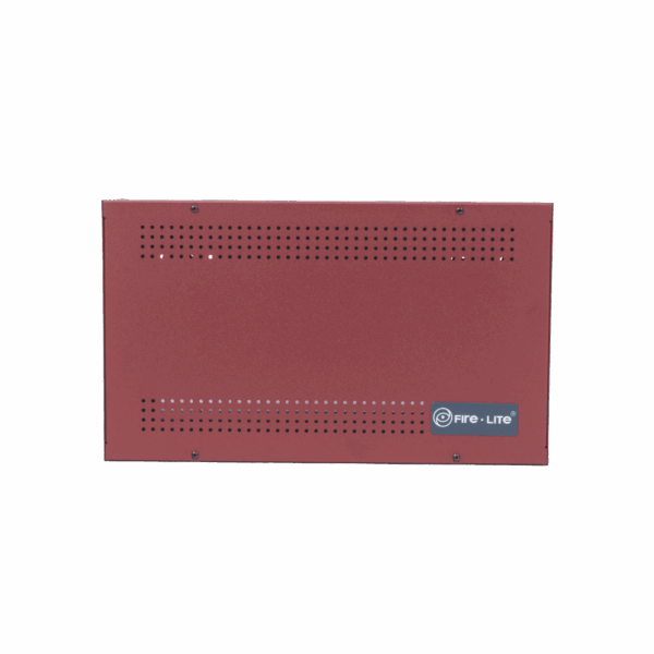 Gabinete para dos baterías de respaldo de 18 AH. Aplicaciones para sistemas de detección de incendio (FAS).