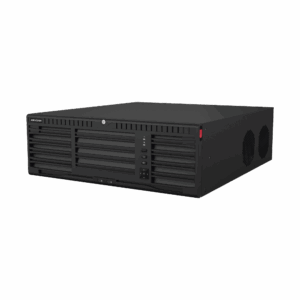 [Doble Poder de Decodificación] NVR 32 Megapixel (8K) / 32 Canales IP / AcuSense / ANPR / Conteo de Personas / Heat Map / 16 Bahías de Disco Duro / Soporta RAID con Hot Swap / 2 HDMI en 8K / Soporta POS / Alarmas I/O / Smart Search