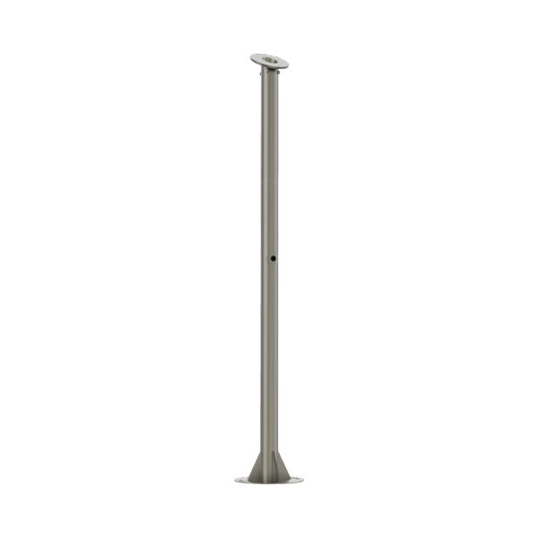 Poste para Cámara ANPR / Compatible con DS-TCG406-E / Altura de 1.5 Metros /  Color Gris
