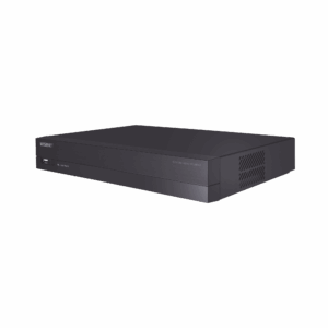 NVR 8 canales soporta hasta 8MP / H.265 / P2P Wisenet / 8 puertos PoE Plug and Play.