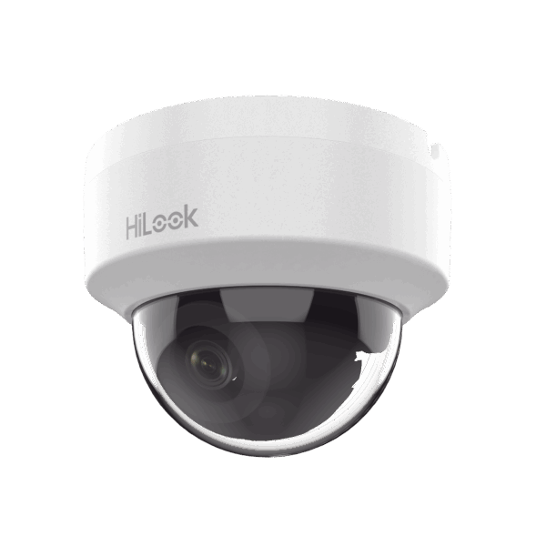 HiLook Series / Domo IP 4 Megapixel  / Lente 2.8 mm (Gran Angular) / 20 mts IR / Interior / PoE / dWDR / H.265+ / ONVIF