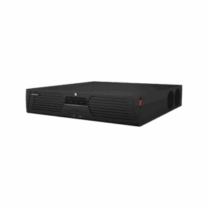 [Doble Poder de Decodificación] NVR 32 Megapixel (8K) / 32 Canales IP / AcuSense / ANPR / Conteo de Personas / Heat Map / 8 Bahías de Disco Duro / 2 Tarjetas de Red / Soporta RAID con Hot Swap / 2 HDMI en 8K / Soporta POS / Alarmas I/O / ACU