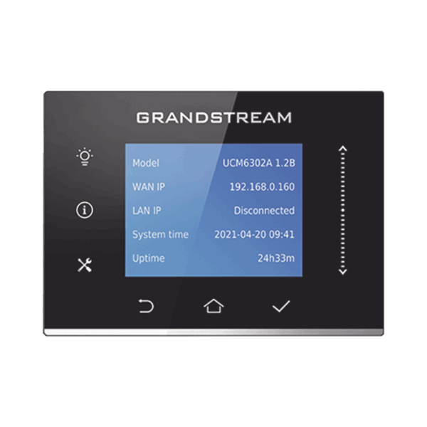 Conmutador IP-PBX para hasta 500 usuarios y 75 llamadas simultaneas, 2FXO, 2FXS, solución para PyMEs