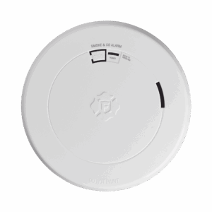 Detector Combo de Humo/CO, Autónomo, Batería Sellada de Litio de 10 años, No Requiere Panel, Diseño Ultra Delgado, No Requiere Cableado