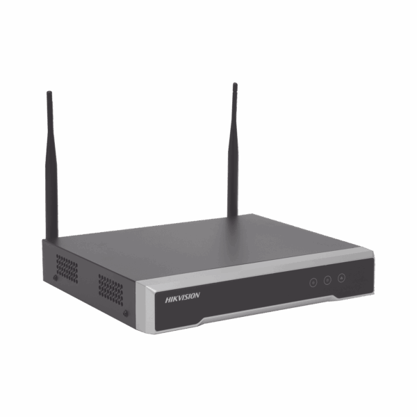 NVR 4 Megapixel / 8 canales IP / 1 Bahía de Disco Duro / 2 Antenas Wi-Fi / Salida de Vídeo Full HD