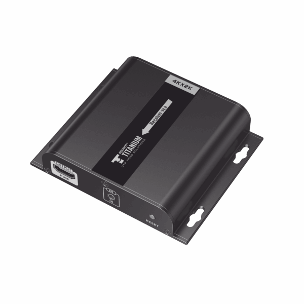 Receptor Compatible para Kits TT683-4.0 / Resolución 4K@30Hz / Cat 5e/6 / Distancia de 120 m / Control IR /  Soporta HDbitT/ Compatible con Switch Gigabit.