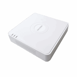 NVR 4 Megapixel (Compatible con Cámaras ACUSENSE) / 4 canales IP / 4 Puertos PoE /1 Bahía de Disco Duro / Salida de Vídeo Full HD