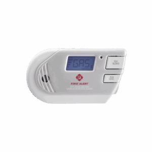 Detector Combo de Combinación de Gases Explosivos: Metano (GN), Propano (LP) y Monóxido de Carbono (CO), Con Pantalla Digital Retroiluminada, 120 Vca y Batería de Respaldo