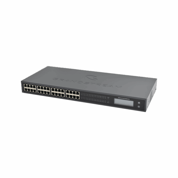 Adaptador VoIP GrandStream de 32 FXS 2 puertos telco 50 pins p/montaje en rack