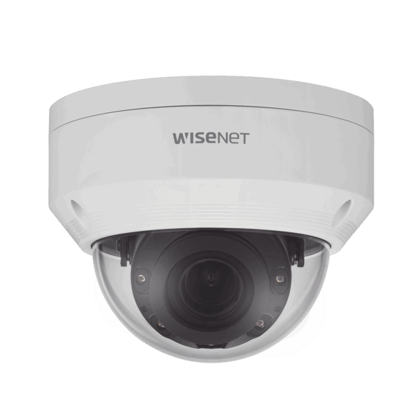 Cámara IP Tipo Domo Antivandálico 4 Megapíxel / Lente 3.3 a 10.3 mm / IR 30M / WDR 120db / IP66 / IK10 / H.265 & WiseStream