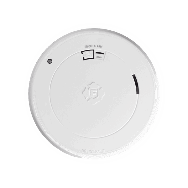 Detector de Humo Autónomo, No Requiere Panel, LED de Escape, Sensor por Ionización, Batería Sellada para 10 años de vida