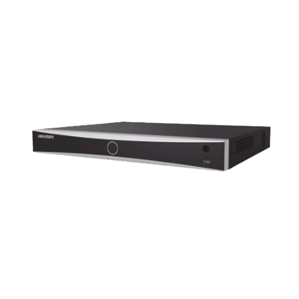 [Acusearch] NVR 12 Megapixel (4K) / 8 Canales IP / 8 Puertos PoE+ / ACUSENSE / Reconocimiento Facial / POS / 2 Bahías de Disco Duro / HDMI en 4K / Alarmas I/O