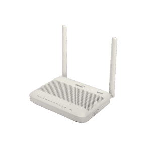 ONU GPON WiFi 6, 2.4/5 GHz, 4 puertos Gigabit + 1 POTS + 2 U...