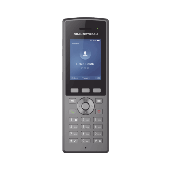 Teléfono WiFi portátil empresarial con diseño resistente IP67, conectividad a la red VoIP vía WiFi