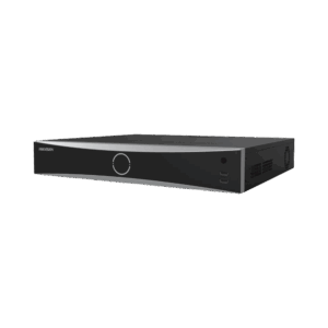 [Acusearch] NVR 12 Megapixel (4K) / 32 canales IP / 16 Puertos PoE+ / Reconocimiento Facial / AcuSense (Evita Falsas Alarmas) / 4 Bahías de Disco Duro / Switch PoE 300 mts / HDMI en 4K / Alarmas I/O