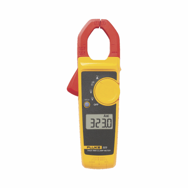 Amperimetro de Gancho de Verdadero Valor Eficaz (True RMS), Medida de Corriente en CA de 400 A y Tensión en CA y CC de 600V