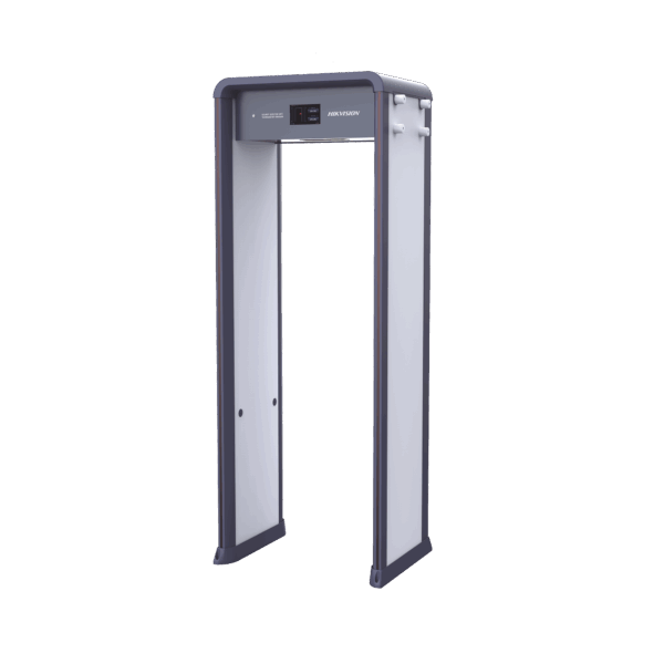 Arco Detector de Metales de 33 Zonas con Pantalla LCD de 7" / Conteo de personas y Alarmas / Ajuste de Sensibilidad e Interferencias