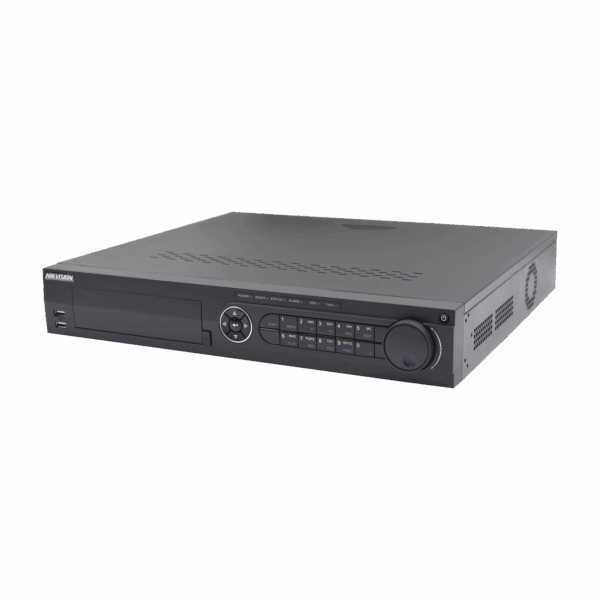 DVR 16 Canales TurboHD + 8 Canales IP / 3K/5MP / Audio por Coaxitron / Acusense / 4 Bahías de Disco Duro / Videoanalisis / 16 Entradas de Alarma