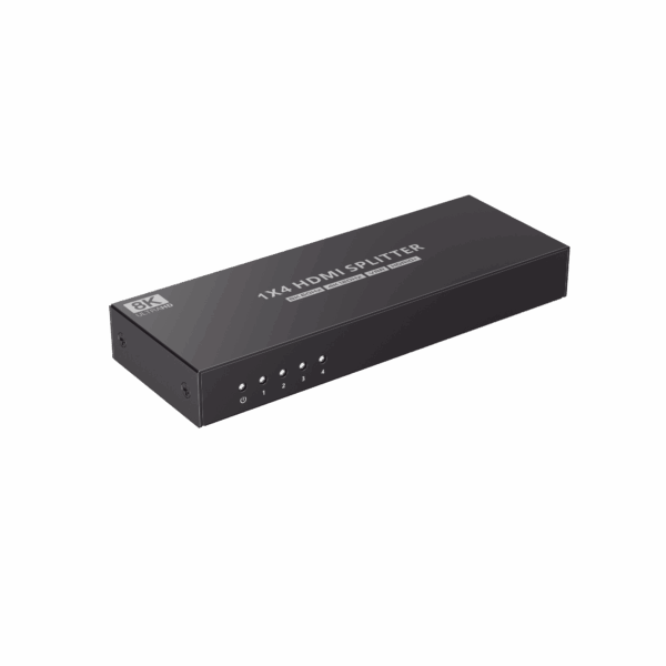 Splitter HDMI 1X4 | Velocidad de trasmisión 48 Gbps| Resolución 8K | Salida de audio| HDCP 2.3