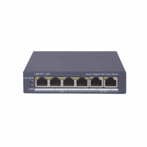 Switch Gigabit PoE+ / Administrable / 4 Puertos 1000 Mbps Po...
