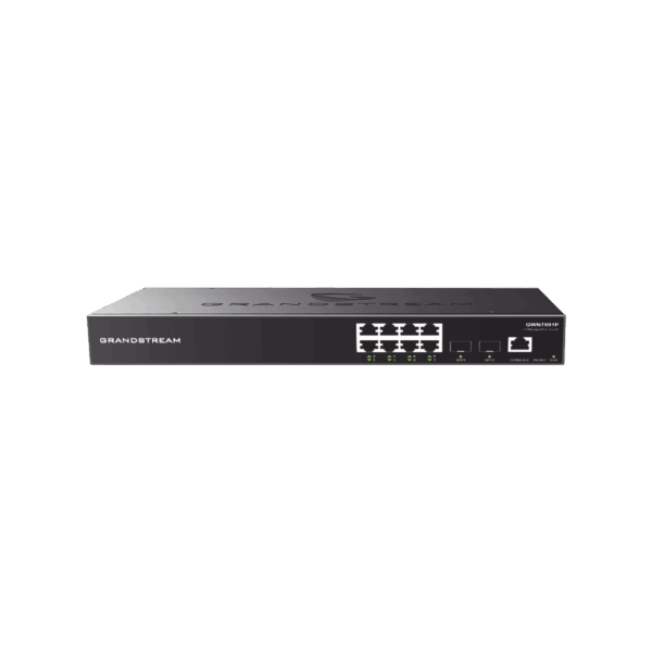 Switch Gigabit Administrable / 8 puertos 10/100/1000 Mbps + 2 Puertos SFP Uplink / Compatible con GWN Cloud.
