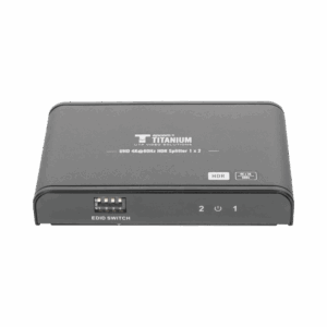 Divisor (Splitter) HDMI 4K de 1 Entrada a 2 Salidas (Simulta...