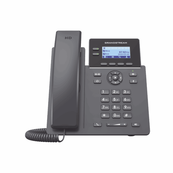 Teléfono IP Wi-Fi Grado Operador, 2 líneas SIP con 4 cuentas, codec Opus, IPV4/IPV6 con gestión en la nube GDMS