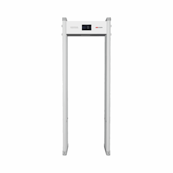 Arco Detector de Metales de 12 Zonas con Pantalla LCD de 7" / Conteo de Personas y Alarmas / Ajuste de Sensibilidad e Interferencias