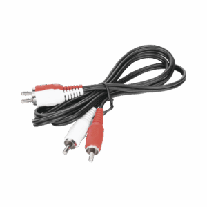 Cable RCA macho a macho de 1 metro de longitud, para aplicaciones de audio y video optimizado para HD
