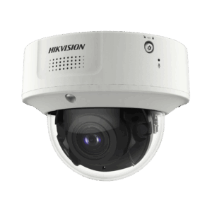 Domo IP 4 Megapixel / Lente Mot. 2.8 a 12 mm 2 / 40 mts IR EXIR / 2 Analiticos Simultaneos / DeepinView / 2 Micrófonos Integrados  / IP67 / IK10 / H.265+ / WDR 150 dB / Captura Facial / Búsqueda por Atributos /
