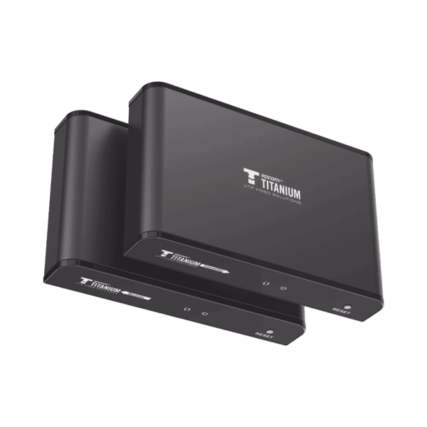 Kit Extensor HDMI para distancias de 120 metros / Resolución 1080P a 60Hz / Cat 6 / Soporta conexión Uno a Uno y Uno a Muchos / Soporta hasta 253 Rx / Salida Loop / Baja Latencia / Uso 24/7 / Soporta HDbitT / Compatible con Switch Gigabit