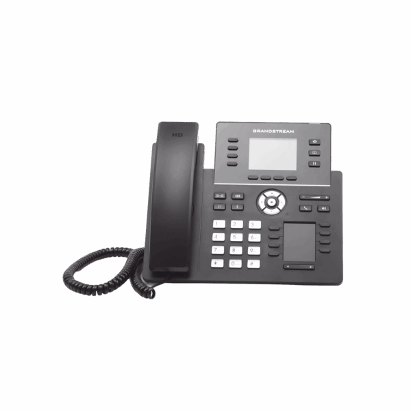 Teléfono IP Wi-Fi, Grado Operador, 4 líneas SIP con 4 cuentas, pantalla a color 2.8", puertos Gigabit, Bluetooth, PoE, codec Opus, IPV4/IPV6 con gestión en la nube GDMS