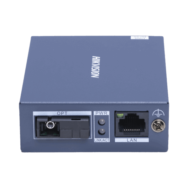 Convertidor Fibra Óptica Monomodo (TX) / 1 Puerto SFP (SC) 100 Mbps / 1 Puerto RJ45 10/100 Mbps / HASTA 20 KM / Plug and Play