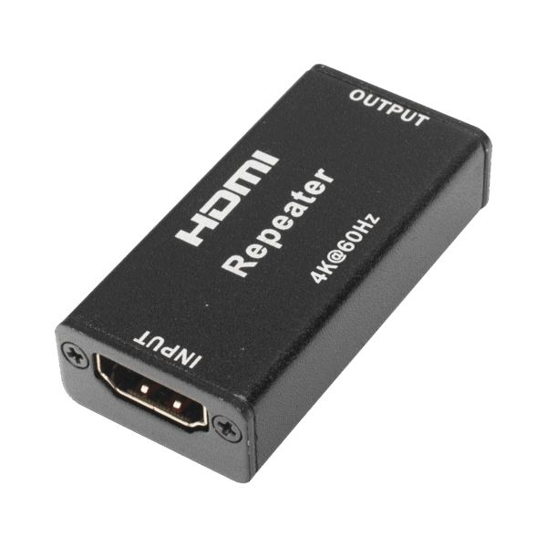 Adaptador HDMI para Amplificar o Repetir la señal de los cables HDMI (Booster) a una distancia de 40 metros / Soporta resoluciones  4K x 2K.
