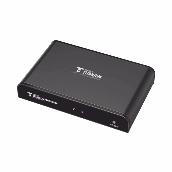 Receptor Compatible para Kits TT-383PRO4.0 / Resolución 1080P@60Hz / Cat 5e/6 / Distancia de 120 m / Control IR / Protocolo HDbitT / Compatible con Switch Gigabit .