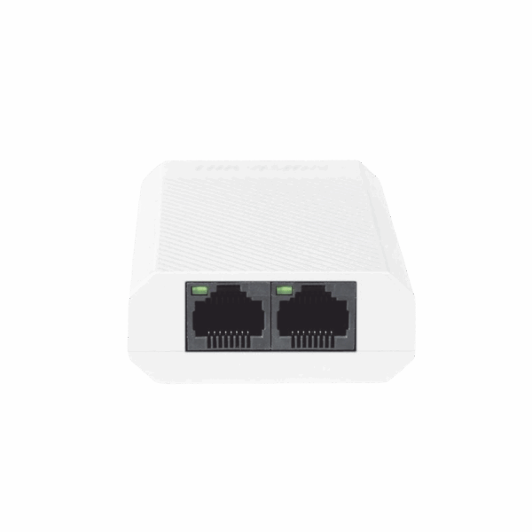 Extensor PoE+ (30 Watts Entrada) / 1000 Mbps con 2 Salidas PoE+ (30 Watts Totales de Salida) / Uso Interior / Podemos Alimentar 2 Cámaras IP