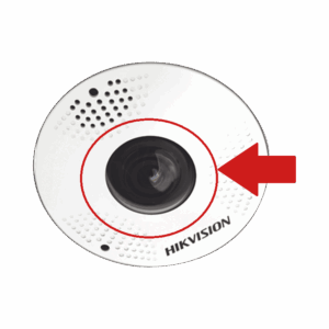 Mica de Reemplazo para Fisheye / DS-2CD2945FWD y DS-2CD6365G...