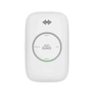(HikFire) Detector de Gas Natural Metano (CH4) / Alarma Temprana / Salida para cierre de Válvula y/o  activación de Ventilador / Protección IP30 / Alarma de 70dB a 115dB a 1 metro de distancia