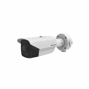 Bala IP Dual / Térmica 9.7 mm (160 x 120) / Óptico 8 mm (4 Megapixel) / Detección de Personas 285 Mts / 40 mts IR / Exterior IP67 / PoE / Termométrica / Detección de Temperatura (Fuego) / Sirena y Luz / Micro SD 32 GB In