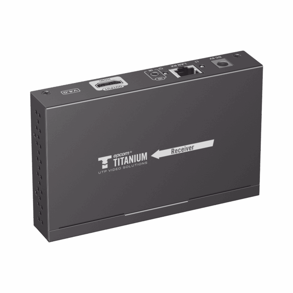 Receptor Compatible para Kit Matricial TT-383-MATRIX-4.0/ Resolución 1080P@60Hz / Cat 6 / Control IR / Compatible con Switch IGMP (Solo para transmisor versión 4.0).