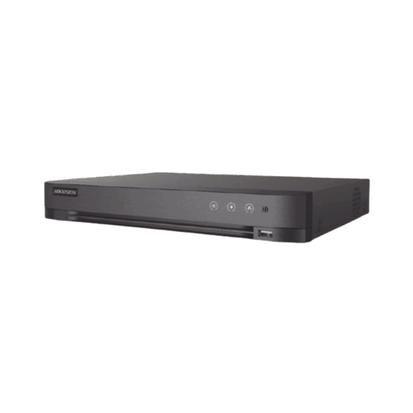 DVR 4 Canales TURBOHD + 2 Canales IP / 5 Megapixel Lite - 3K Lite / Audio de Dos Vías por Coaxitron / Reconocimiento Facial / ACUSENSE (Evista falsas alarmas) / 1 Bahía de Disco Duro / Salida de Video en Full HD